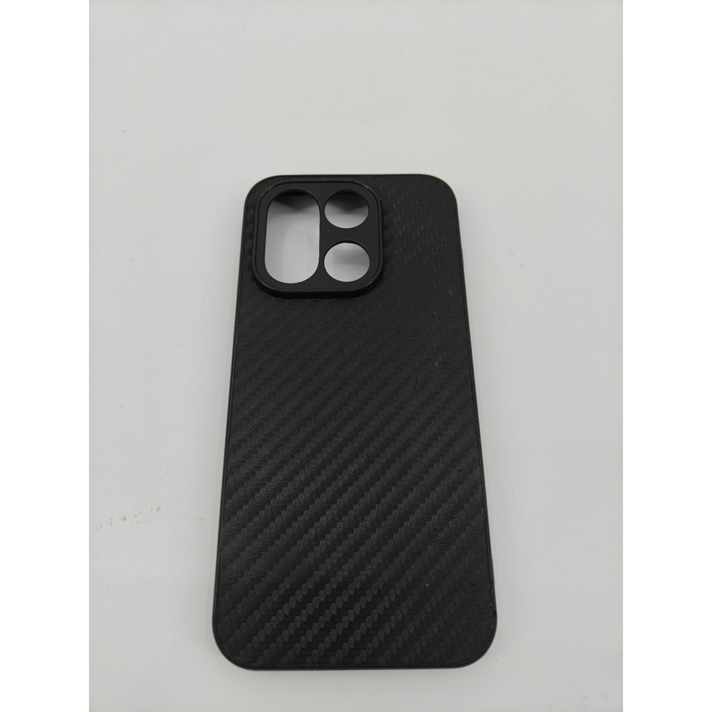 OnePlus 15 Phone Case Black Carbon Fiber Texture Slim Protective Cover